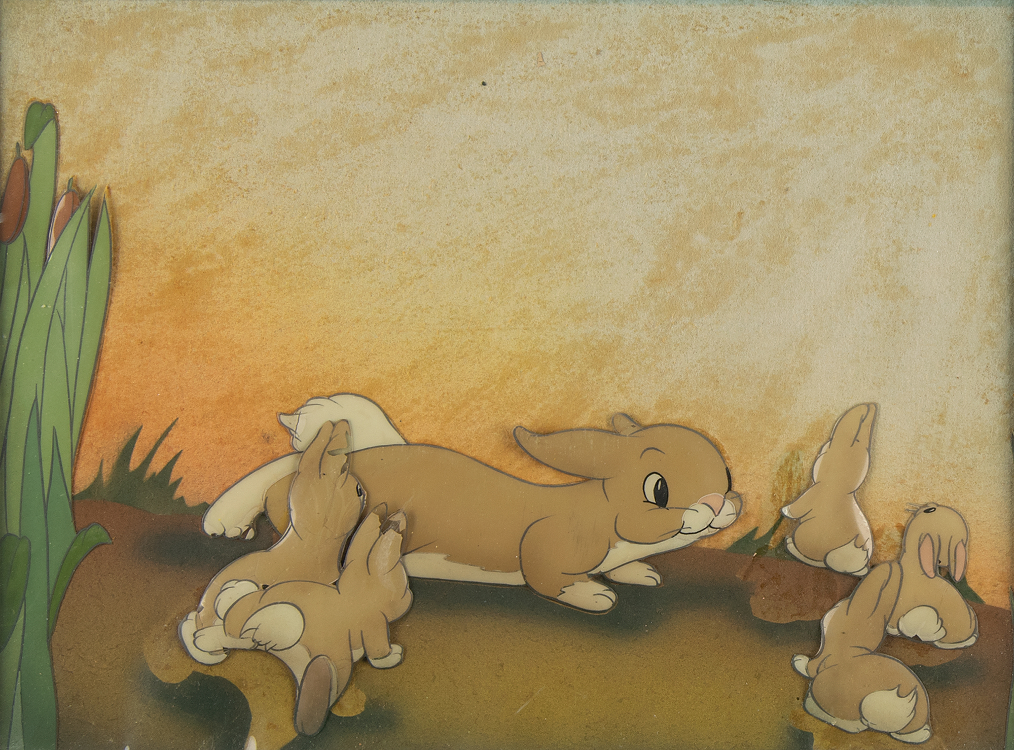 White Bunny In Snow White Bunny In Snow