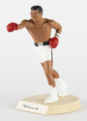 Lot #638 Muhammad Ali Signed Limited Edition Figurine - Image 1