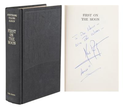 Lot #227 Neil Armstrong Signed Book