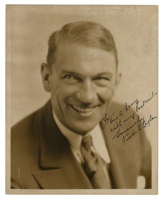 Lot #578 Victor McLaglen Signed Photograph - Image 1