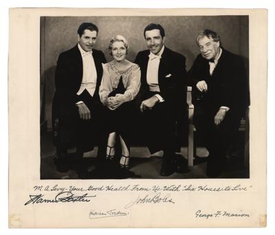 Lot #610 Six Hours to Live Cast-Signed Photograph - Image 1