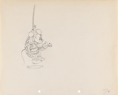 Lot #815 Minnie Mouse production drawing from Camping Out - Image 1