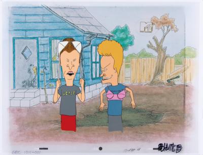 Lot #924 Beavis and Butt-Head production cels from