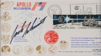 Lot #215 Apollo Moonwalkers Complete Signature Display - Image 9
