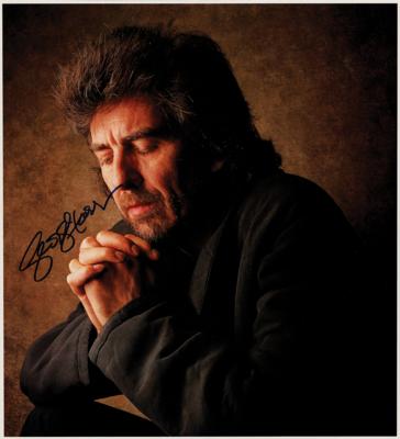 Lot #382 Beatles: George Harrison Signed Photographic Print