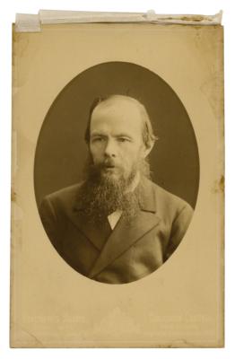 Lot #310 Fyodor Dostoevsky Signed Photograph to Brother - Image 2