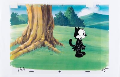 Lot #874 Felix the Cat production cel from Felix the Cat: The Movie - Image 1
