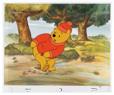 Lot #886 Winnie the Pooh production cel from a