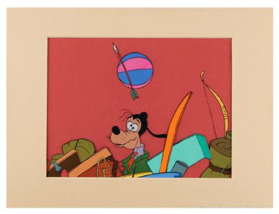 Lot #800 Goofy production cel from Goofy's Freeway Troubles - Image 2