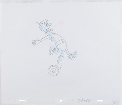 Lot #909 George Jetson, Astro, and Lucy (7) production drawings from Jetsons: The Movie - Image 2