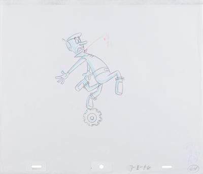 Lot #909 George Jetson, Astro, and Lucy (7) production drawings from Jetsons: The Movie - Image 3