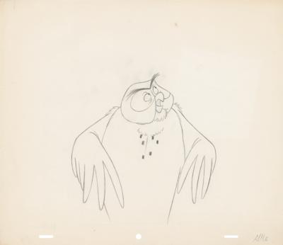 Lot #865 Winnie the Pooh, Rabbit, and Owl production drawings from a Winnie the Pooh cartoon - Image 2