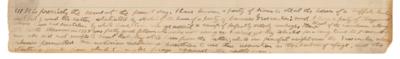Lot #6020 Theodore Roosevelt Handwritten Manuscript on Native American Frontier Justice - Image 2
