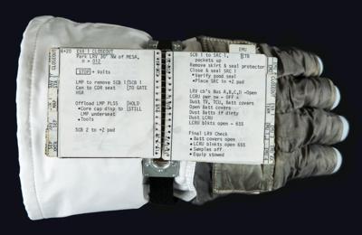 Lot #6070 Gene Cernan's Apollo 17 Flown Lunar Surface-Used EVA-1 Cuff Checklist - Image 15