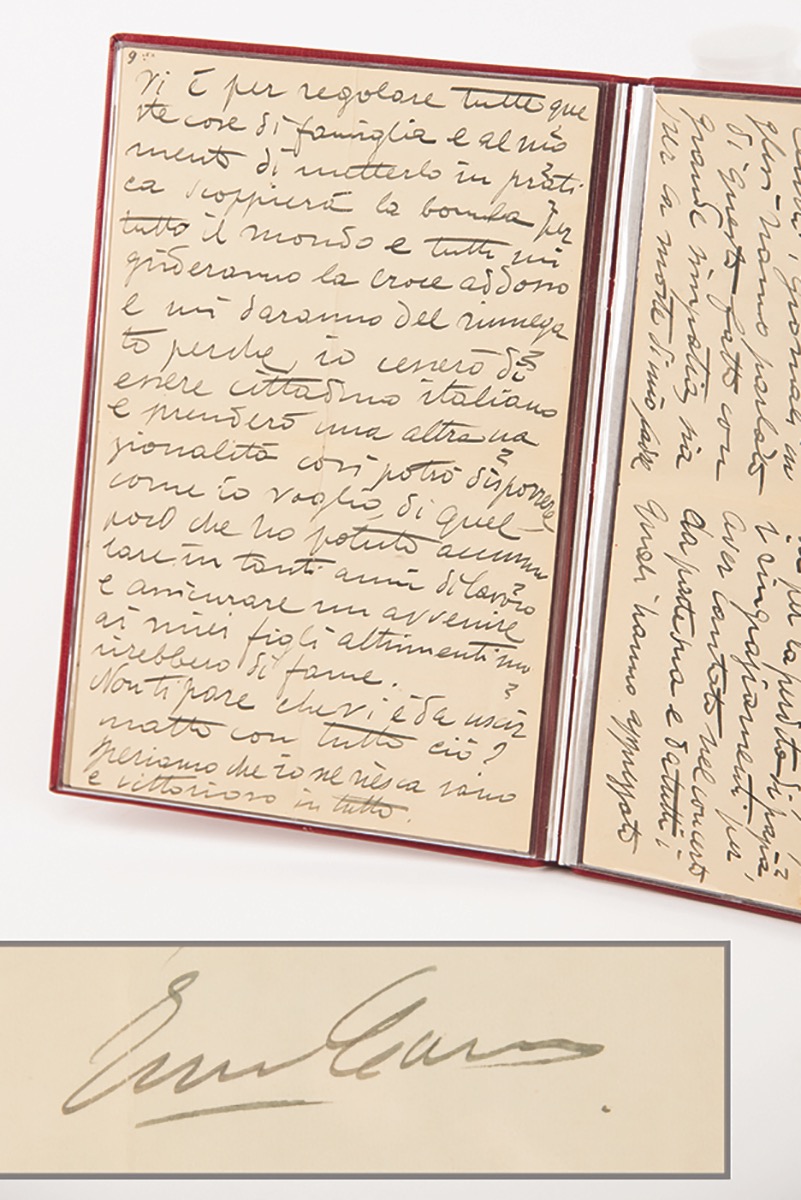 Lot #6093 Enrico Caruso Lengthy 15-Page Autograph Letter Signed, Discussing His Concert for King Edward VII - Image 1