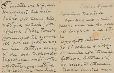 Lot #6093 Enrico Caruso Lengthy 15-Page Autograph Letter Signed, Discussing His Concert for King Edward VII - Image 2