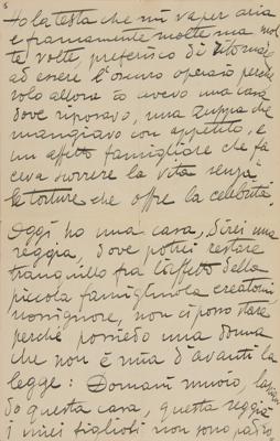 Lot #6093 Enrico Caruso Lengthy 15-Page Autograph Letter Signed, Discussing His Concert for King Edward VII - Image 5