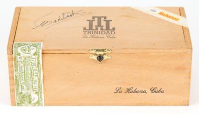 Lot #6056 Fidel Castro Signed Cigar Box for an American Sailor - Image 3