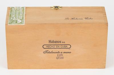 Lot #6056 Fidel Castro Signed Cigar Box for an American Sailor - Image 7
