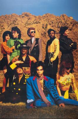 Lot #6089 Prince and Band Signed 1988 Lovesexy Tour Poster - Image 1
