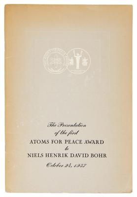 Lot #6049 Niels Bohr's Gold 1957 'Atoms for Peace' Award and (2) Danish Medals - Image 8