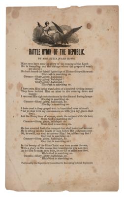Lot #6037 Julia Ward Howe ALS on The Battle Hymn of the Republic, "written in a bedroom at Willard’s Hotel" - Image 3