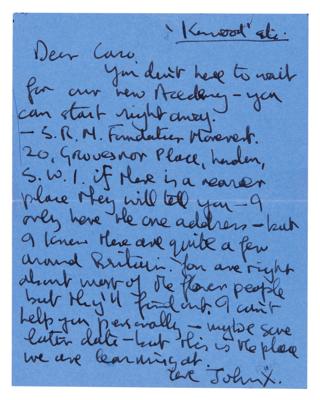 Lot #6085 Beatles: John Lennon Autograph Letter Signed on Transcendental Meditation