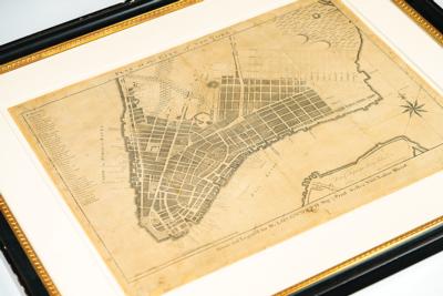 Lot #6010 Exceedingly rare circa 1796 map of New York City, chronicling the post-Revolution development of Manhattan - Image 17