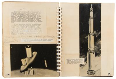 Lot #6065 Wernher von Braun Signed and Hand-Edited Mock-Up of NASA Saturn Report (1962) - Image 10
