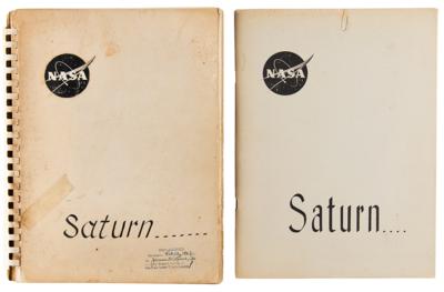 Lot #6065 Wernher von Braun Signed and Hand-Edited Mock-Up of NASA Saturn Report (1962) - Image 2