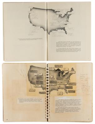 Lot #6065 Wernher von Braun Signed and Hand-Edited Mock-Up of NASA Saturn Report (1962) - Image 4