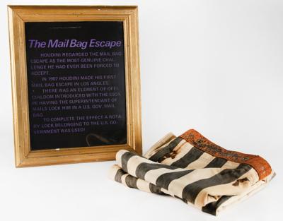 Lot #6092 Harry Houdini's Personally-Owned Mail Bag Escape Trick
