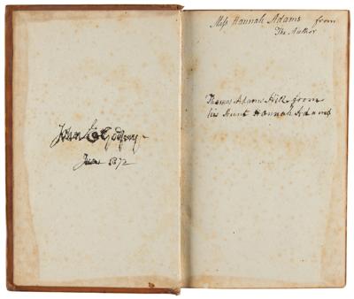 Lot #6002 John Adams Signed Books - A Defence of the Constitutions of Government of the United States of America, Inscribed to His Cousin - Image 4