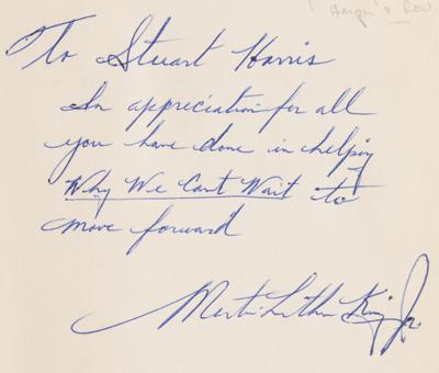Lot #6030 Martin Luther King, Jr. Signed Book - Why We Can't Wait (Letter from Birmingham Jail) - Image 2