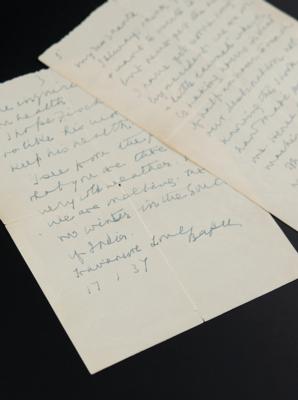 Lot #6028 Mohandas Gandhi Autograph Letter Signed on Marriage and Self-Reliance