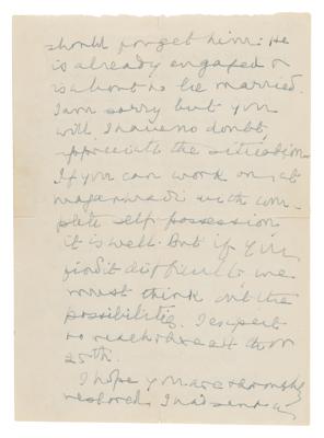 Lot #6028 Mohandas Gandhi Autograph Letter Signed on Marriage and Self-Reliance - Image 3