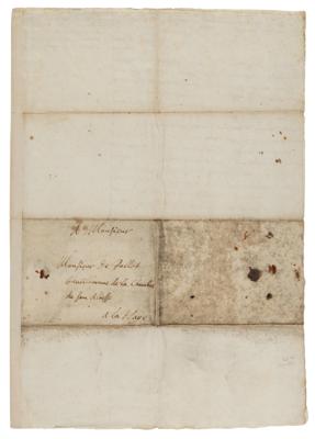 Lot #6041 Rene Descartes Excessively Rare Autograph Letter Signed on Theorem of Circles and Quarrel of Utrecht - Image 4