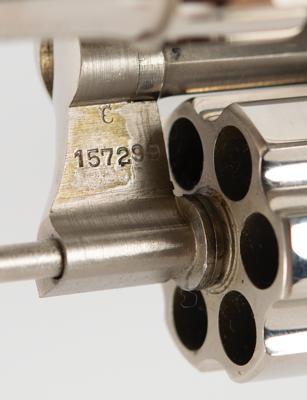 Lot #6053 J. Edgar Hoover's 1938 Colt .32 Pocket Positive Revolver (Factory-Engraved "J. Edgar Hoover") - Image 7