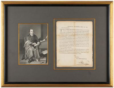 Lot #62 Patrick Henry Document Signed - Image 1