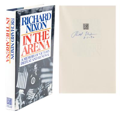 Lot #146 Richard Nixon Signed Book