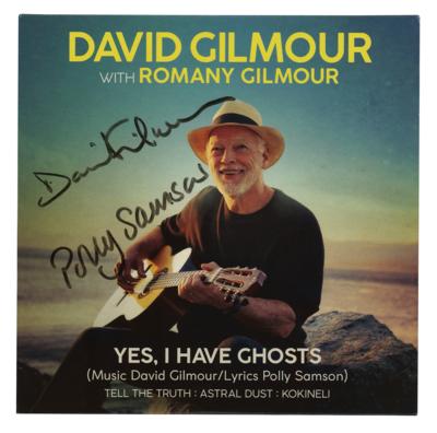 Lot #585 David Gilmour Signed CD Single for 'Yes, I Have Ghosts' - Image 1