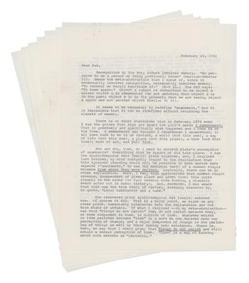 Lot #453 Philip K. Dick Typed Letter Signed - Image 2