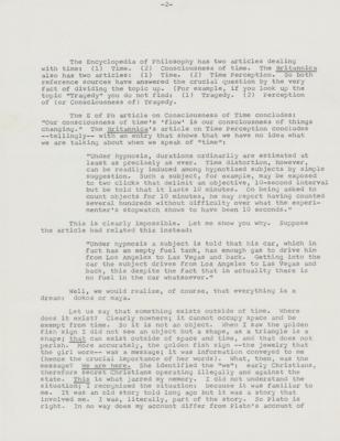 Lot #453 Philip K. Dick Typed Letter Signed - Image 4