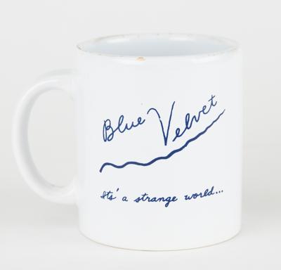 Lot #637 Blue Velvet Official Crew Shirt and Coffee Mug - Image 2