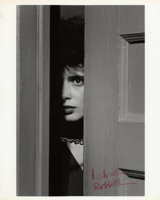 Lot #641 Blue Velvet: Isabella Rossellini Signed Photograph - Image 1