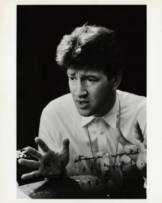 Lot #640 Blue Velvet: David Lynch Signed