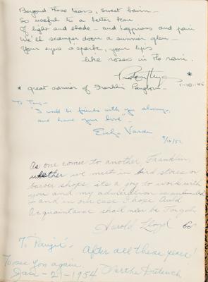Lot #705 Franklin Pangborn Archive with Guestbook of (300+) Signatures - Image 4
