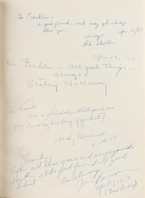 Lot #705 Franklin Pangborn Archive with Guestbook of (300+) Signatures - Image 8
