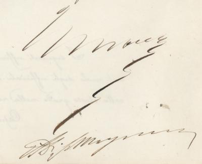 Lot #261 King Umberto I of Italy Document Signed - Image 3