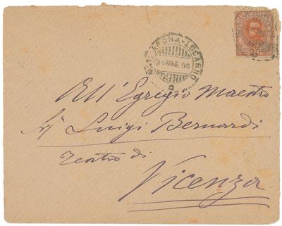 Lot #531 Ruggero Leoncavallo Autograph Letter Signed - Image 5